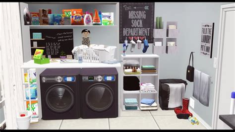 Sims 4 Laundry Room Ideas