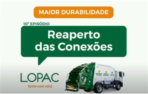 Reaperto das conexões EP 10 Lopac Industria e Locação de