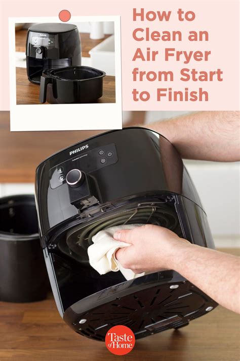 how to clean an airfryer