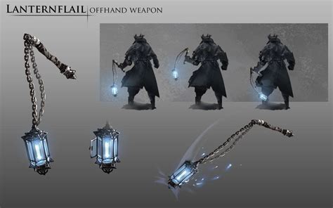 Bloodborne Fanart - Lanternflail weapon idea by daemonstar on ...