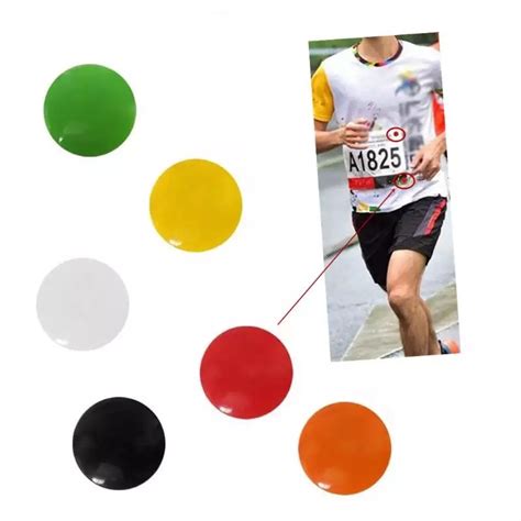 Jual Klip Kancing Nomor Dada Lari Running Button Bib Holder Magnet