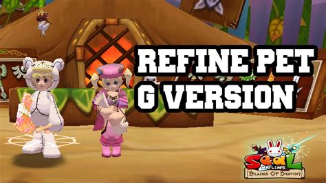 Refine Pet Frabd Jadi G Seal Online Blades Of Destiny Youtube