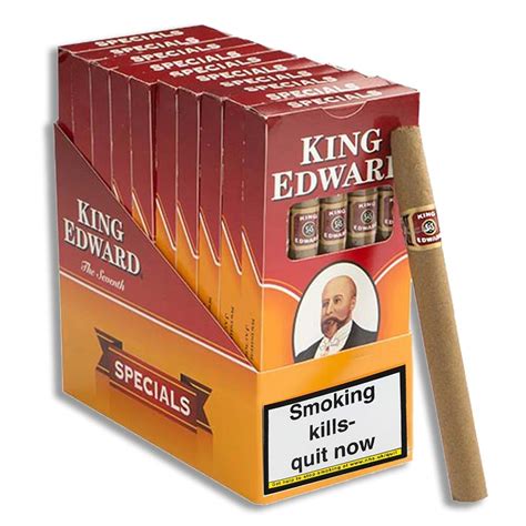 King Edward Cigarillos Tipped / 5 Packs of 5 cigarillos - Cigars Unlimited