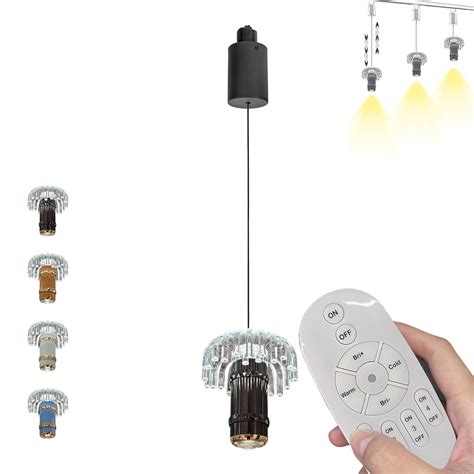 FSLiving 10W Adjustable Levitate Track Pendant Light H Type Retractable