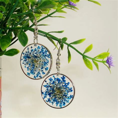 Boucles D Oreilles En Forme De Fleur Vacc E Naturelle Pour Femme Bijoux