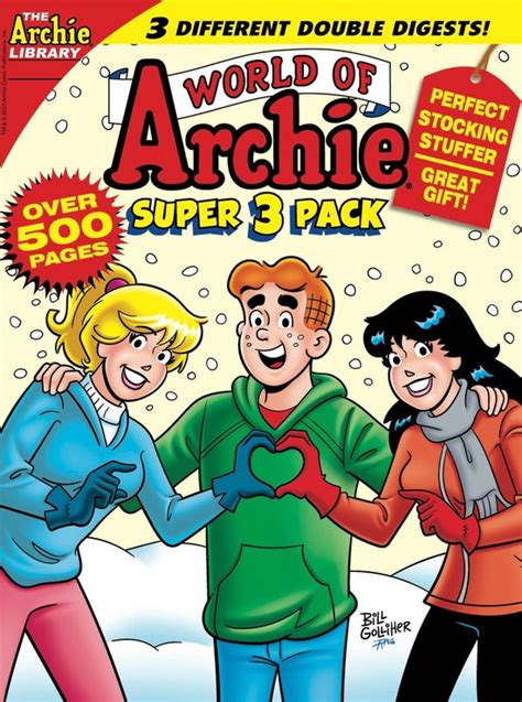 Archie Graphic Novels World Of Archie Super 3 Pack Winter 2024