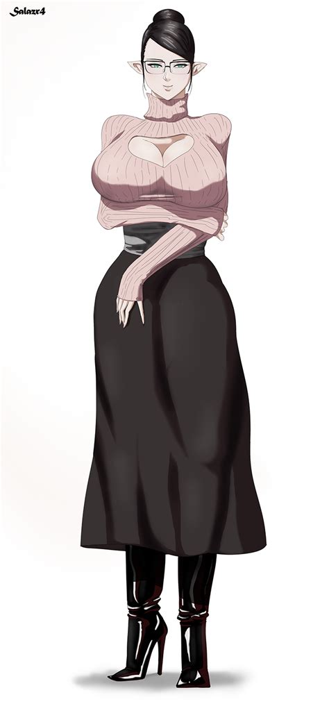 Elf Milf OC By Salazr Hentai Foundry