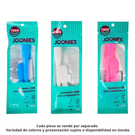 Ventilador USB Stuffactory T2GO Joonies Varios Colores 1 Pieza | Walmart