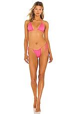 Riot Swim X Revolve Bixi Bikini Bottom In Barbie Pink Revolve