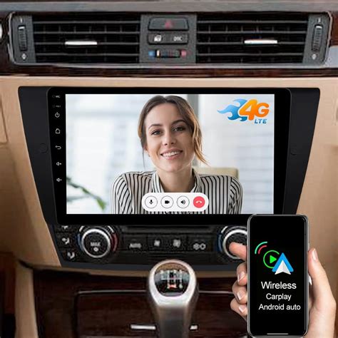 Jhunhua Autoradio Octa Core Avec Syst Me De Navigation Pour Bmw