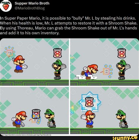 Supper Mario Broth Brothblog In Super Paper Mario It Is Possible To