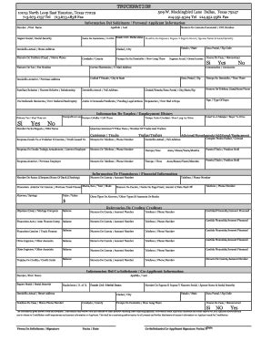 Credit Application In Spanish Fill Online Printable Fillable Blank