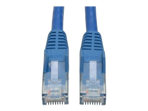 Tripp Lite by Eaton 25FT Cat6 High-Density 28AWG Slim Data Center Patch Cord — Blue (10-Pack) (N201-C6-SLIM-25FT-BL-10PK)