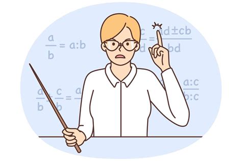 angry teacher scolding  classroom  vector art  vecteezy