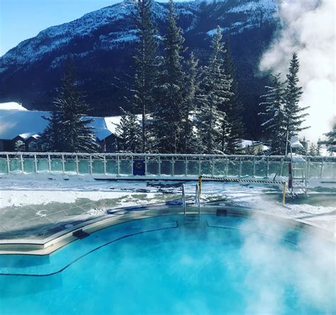 Upper Hot Springs Canmore Tourism Viamichelin