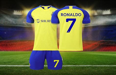 2223 Al Nassr Team Football Jersey Setyellow Saudi Home Etsy