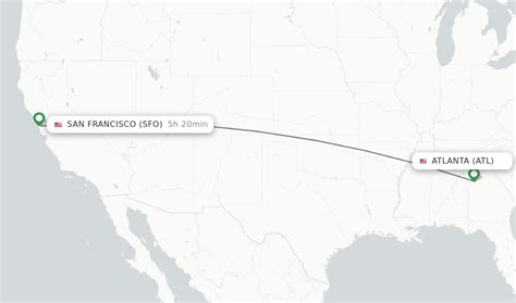 Direct Non Stop Flights From Atlanta To San Francisco Schedules