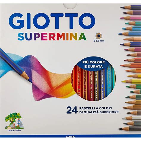 Pastelli Giotto Supermina 24 Colori FILA 235800