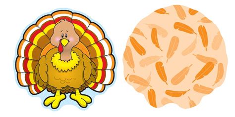 Snapklik Carson Dellosa Turkey Cut Outs