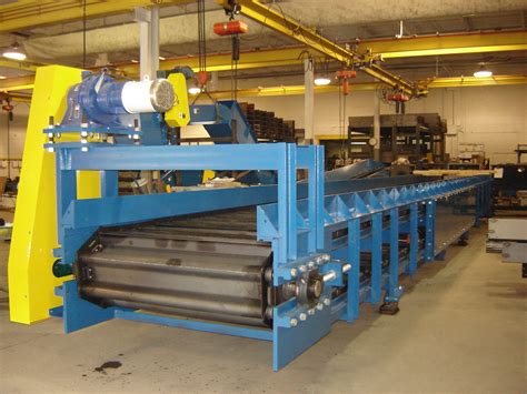 9 Pitch Hinged Steel Belt Conveyor Endura Veyor Inc