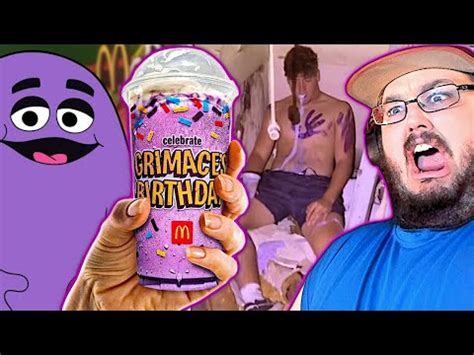 Grimace Birthday Shake How Tiktok Made The Grimace Shake A Horror