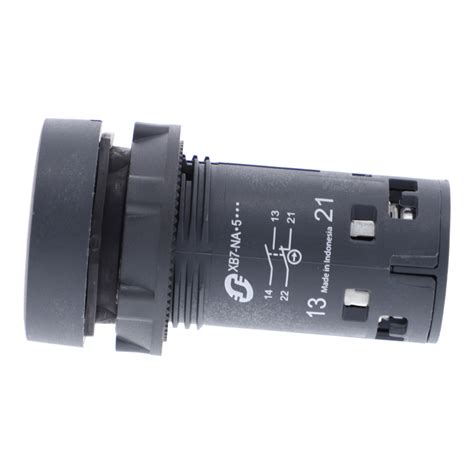 XB7NA45, Monolithic push button, Harmony XB7, plastic, red, 22mm ...