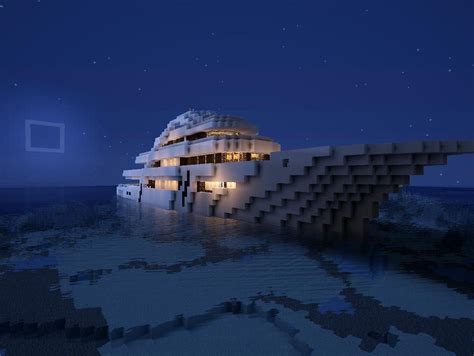 Luxury Megayacht Minecraft Map