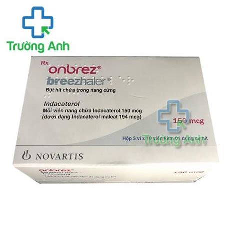 Thuốc Onbrez Breezhaler 150Mcg - Hộp 3 vỉ x 10 viên kèm máy hít Onbrez ...