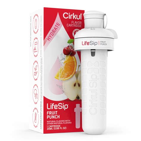 Cirkul LifeSip Fruit Punch Flavor Cartridge Drink Mix 1 Pack