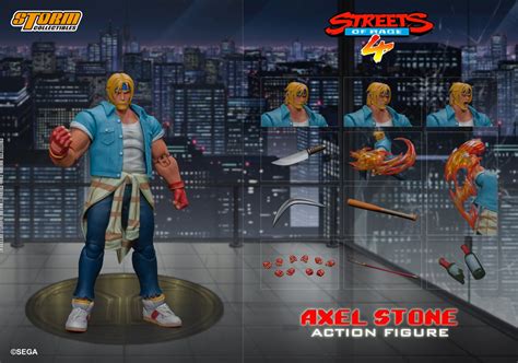 This Streets Of Rage 4 Axel Stone Figure Is Super Rad Preorder Now