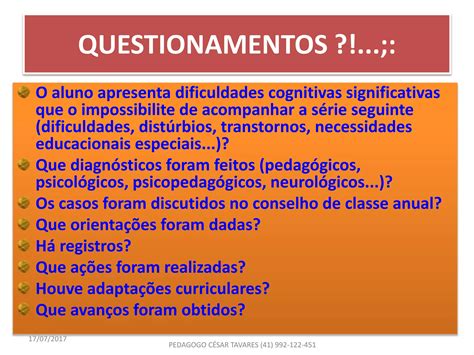 Conselho De Classe Participativo Ppt