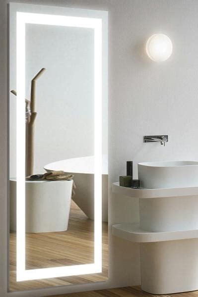 ᐉ Зеркало настенное Prestige Decor LED с подсветкой в ванную/спальню ...