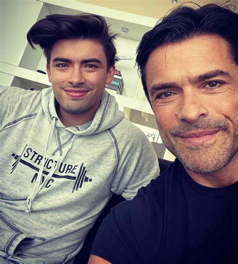 See Mark Consuelos' Look-Alike Son Michael Posing on Riverdale Set — and Kelly Ripa's Reaction