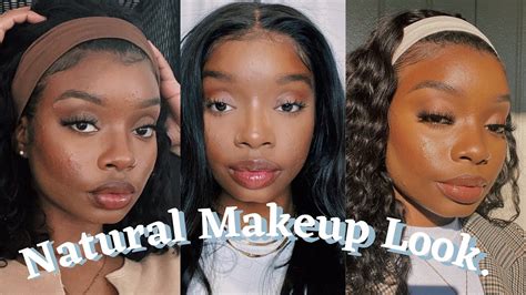 The Best Natural Makeup Look For Brown Skin Youtube