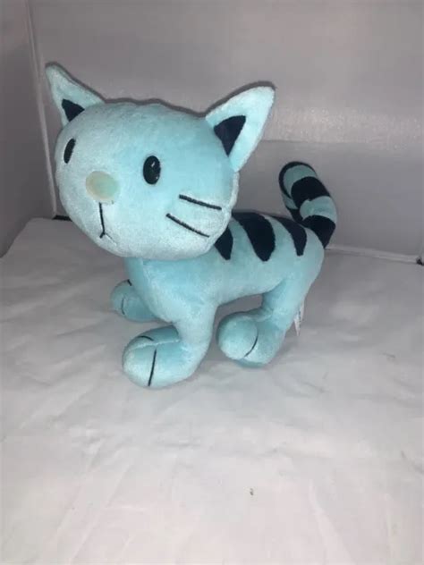 BOB THE BUILDER Pilchard - Blue Cat Plush Born To Play 1998 Good ...