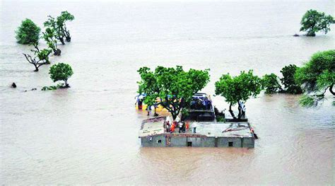 Gujarat Flooding 70 Dead Thousands Cut Off As Saurashtra Is Hit By