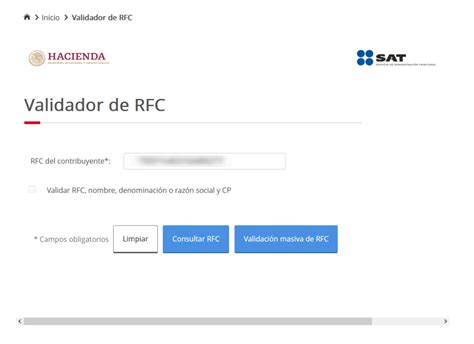 Validar Rfc Nombre Y Código Postal En El Sat Misolucionaqui