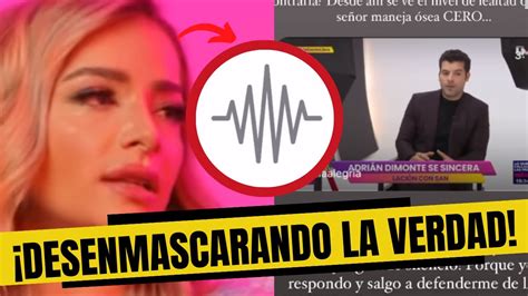 Sandra Itzel Rompe El Silencio Sobre La Pol Mica Relaci N Con Adri N Di