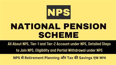 Nps Scheme National Pension Scheme Income Tax Deduction For Nps