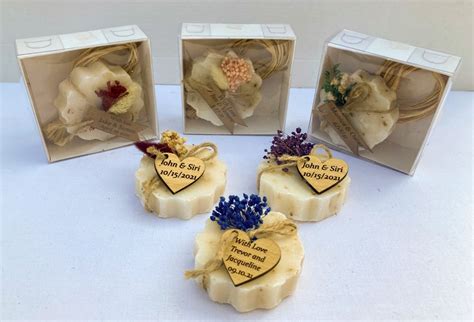 Handmade Soap Wedding Favors For Guests Bridal Shower Soap Etsy