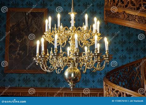 Detail Of Lednice Castle Interior Editorial Stock Photo Image Of