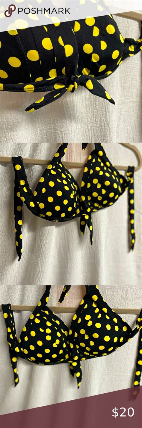 Baby Yellow Polka Dot Bikini At Sebastian Vosz Blog