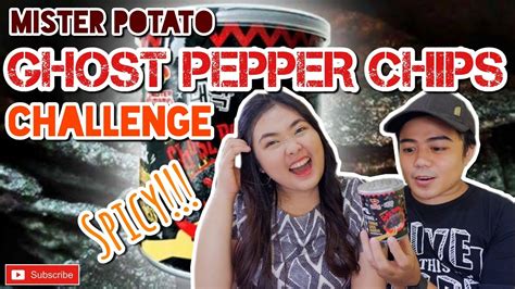 Mister Potato Ghost Pepper Chips Challenge Spicy Chips Paqui Chips Keem Enriquez Youtube