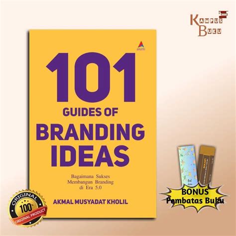 Jual Buku 101 Guides Of Branding Ideas Bagaimana Sukses Membangun