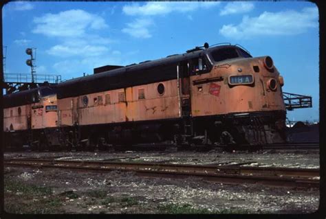 Original Slide Milw Milwaukee Road Gp Neenah Wi Eur