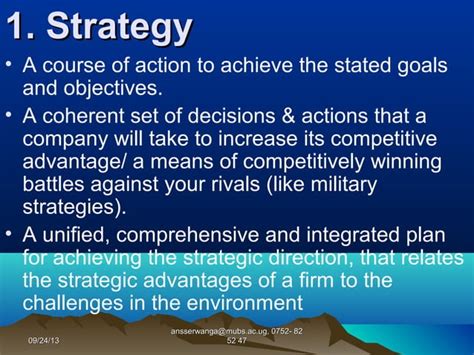 2 Key Concepts In Strategic Management Ppt