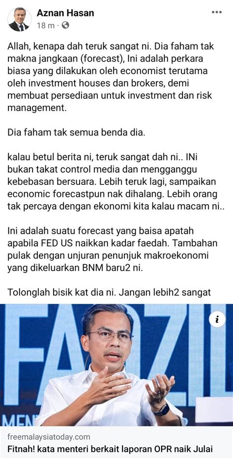 Nu Man On Twitter Teguran Dari Prof Dr Aznan Hasan