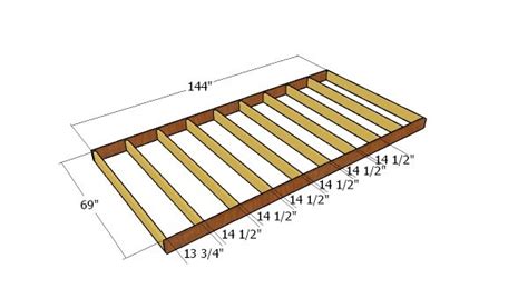 6x12 Lean To Shed Free Diy Plans Howtospecialist How To Build