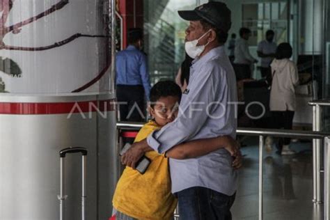 Arus Mudik Lebaran Di Bandara Tjilik Riwut Antara News Kalimantan Tengah