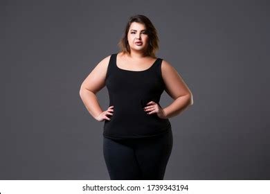 Plus Size Model Lingerie Fat Sexy Stock Photo 1334713541 Shutterstock